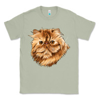 Matcha Persian Cat Face Classic Tee - LillyAllenDesigns
