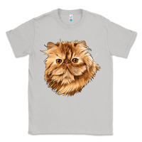 Moon Dust Persian Cat Face Classic Tee - LillyAllenDesigns