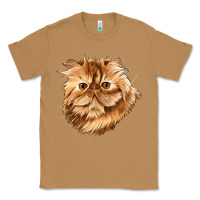 Toasted Coconut Persian Cat Face Classic Tee - LillyAllenDesigns
