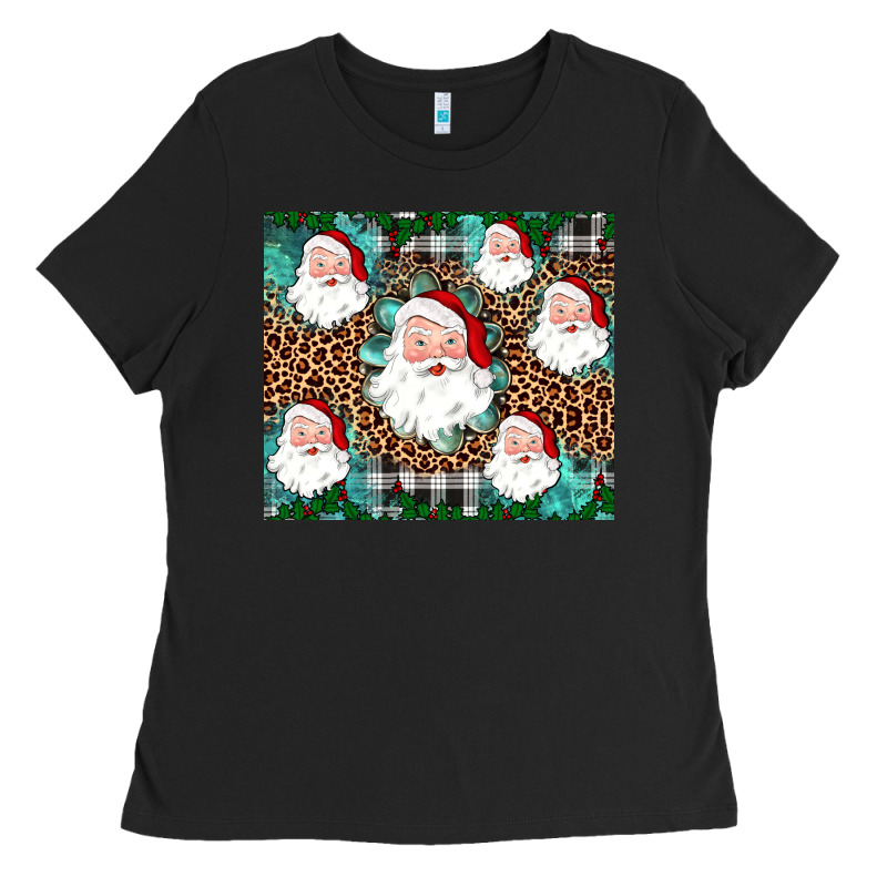 Santa Ladies Tee by JahusDesignShop | Teevron