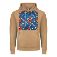 Vintage Camel 4th of july hotdog seamless pattern Vintage Hoodie - BundleAndBundleShop