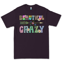Plum beautiful crazy Premium Tee - CowhideDigitalArt