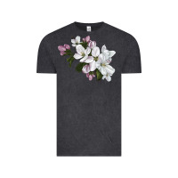 Vintage Black apple blossom Vintage Tee - LillyAllenDesigns