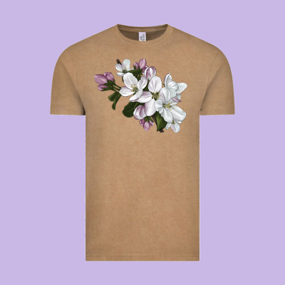Apple Blossom Vintage Tee Designed By Lillyallendesigns