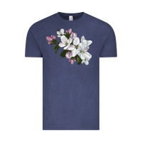 Vintage Denim apple blossom Vintage Tee - LillyAllenDesigns