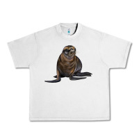 Lunar Rock Sea Lion Illustrations Urban Heavy Tee - LillyAllenDesigns