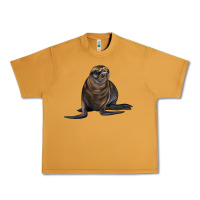 Peanut Butter Sea Lion Illustrations Urban Heavy Tee - LillyAllenDesigns