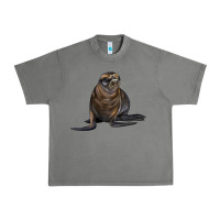 Tornado Sea Lion Illustrations Urban Heavy Tee - LillyAllenDesigns