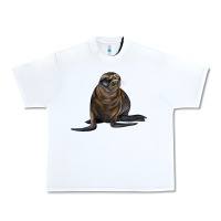 White Sea Lion Illustrations Urban Heavy Tee - LillyAllenDesigns