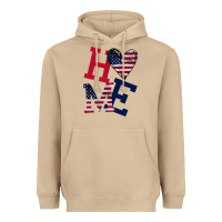 Mushroom American Flag Home Heavyweight Hoodie - Bettercallsaul