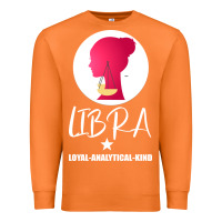 Carrot Libra Zodiac Sign Horoscope Birth Gift Girl Premium Sweatshirt - Bettercallsaul