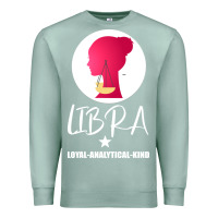 Seafoam Libra Zodiac Sign Horoscope Birth Gift Girl Premium Sweatshirt - Bettercallsaul