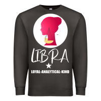 Smoke Libra Zodiac Sign Horoscope Birth Gift Girl Premium Sweatshirt - Bettercallsaul
