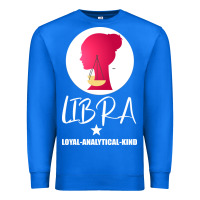 True Royal Libra Zodiac Sign Horoscope Birth Gift Girl Premium Sweatshirt - Bettercallsaul