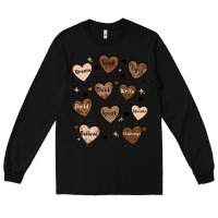 Black black history month hearts Long Sleeve Tee - MaliasSmallBusiness