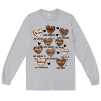 Moon Dust black history month hearts Long Sleeve Tee - MaliasSmallBusiness