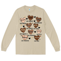 Mushroom black history month hearts Long Sleeve Tee - MaliasSmallBusiness