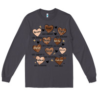 Smoke black history month hearts Long Sleeve Tee - MaliasSmallBusiness