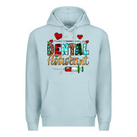 Blue Mist Christmas dental assistant Premium Hoodie - JahusDesignShop