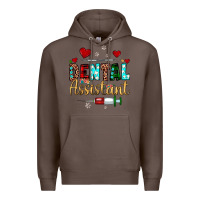 Coffee Christmas dental assistant Premium Hoodie - JahusDesignShop