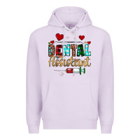 Lilac Christmas dental assistant Premium Hoodie - JahusDesignShop