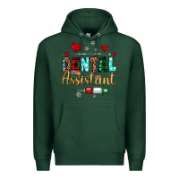 Sports Green Christmas dental assistant Premium Hoodie - JahusDesignShop