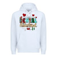 White Christmas dental assistant Premium Hoodie - JahusDesignShop