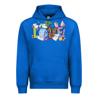 Cobalt Love Nurse Easter Urban Hoodie - OliviaCreatesArt