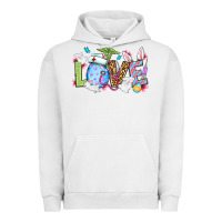 Pigment Lunar Rock Love Nurse Easter Urban Hoodie - OliviaCreatesArt