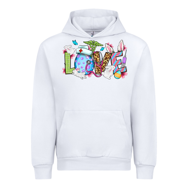 Love Nurse Easter Urban Hoodie by OliviaCreatesArt | Teevron
