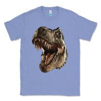 Colony Blue Tyrannosaurus T Rex Face Classic Tee - LillyAllenDesigns