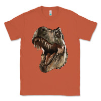 Copper Tyrannosaurus T Rex Face Classic Tee - LillyAllenDesigns