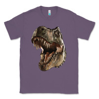 Lavender Tyrannosaurus T Rex Face Classic Tee - LillyAllenDesigns