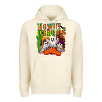 Sandshell Howdy ghouls Premium Hoodie - NancyCooperArtShop