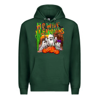 Sports Green Howdy ghouls Premium Hoodie - NancyCooperArtShop