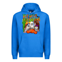 True Royal Howdy ghouls Premium Hoodie - NancyCooperArtShop