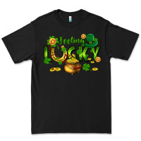Black feeling lucky Premium Tee - FaDigitalArtStudio