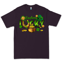 Plum feeling lucky Premium Tee - FaDigitalArtStudio