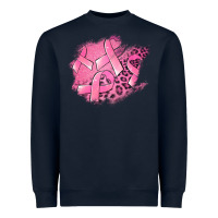 Navy breast cancer patches Heavyweight Sweatshirt - Jasminsmagicworld