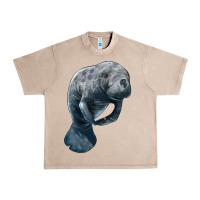 French Oak Manatee Illustrations Urban Heavy Tee - LillyAllenDesigns