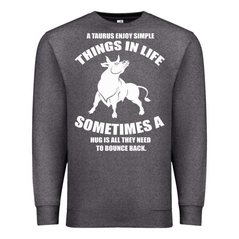 Taurus Horoscope Premium Sweatshirt by Bettercallsaul | Teevron