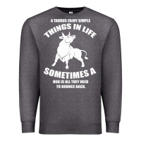 Charcoal Heather Taurus Horoscope Premium Sweatshirt - Bettercallsaul