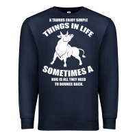 Navy Taurus Horoscope Premium Sweatshirt - Bettercallsaul