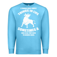 Ocean Blue Taurus Horoscope Premium Sweatshirt - Bettercallsaul