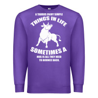 Purple Taurus Horoscope Premium Sweatshirt - Bettercallsaul