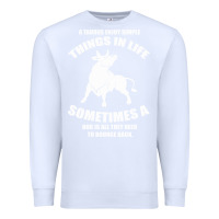 White Taurus Horoscope Premium Sweatshirt - Bettercallsaul