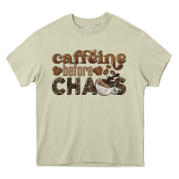 Mossy caffeine before chaos Heavy Core Tee - BarkalooDesign