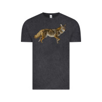 Vintage Black coyote Vintage Tee - LillyAllenDesigns