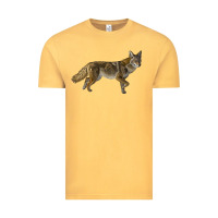 Vintage Mustard coyote Vintage Tee - LillyAllenDesigns
