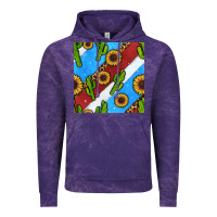 Cloud Purple western 4th of july seamless pattern Vintage Hoodie - BundleAndBundleShop